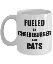 Load image into Gallery viewer, Cat Cheeseburger Mug Funny Gift Idea for Novelty Gag Coffee Tea Cup-Coffee Mug