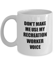 Load image into Gallery viewer, Recreation Worker Mug Coworker Gift Idea Funny Gag For Job Coffee Tea Cup-Coffee Mug