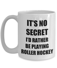 Load image into Gallery viewer, Roller Hockey Mug Sport Fan Lover Funny Gift Idea Novelty Gag Coffee Tea Cup-Coffee Mug