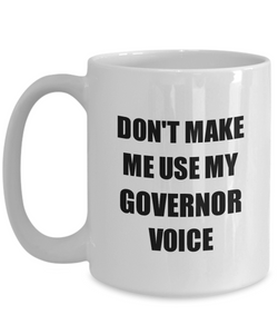 Governor Mug Coworker Gift Idea Funny Gag For Job Coffee Tea Cup-Coffee Mug