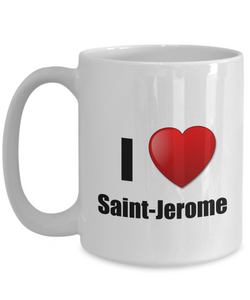 Saint-Jerome Mug I Love City Lover Pride Funny Gift Idea for Novelty Gag Coffee Tea Cup-Coffee Mug