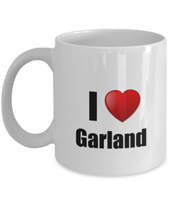 Garland Mug I Love City Lover Pride Funny Gift Idea for Novelty Gag Coffee Tea Cup-Coffee Mug