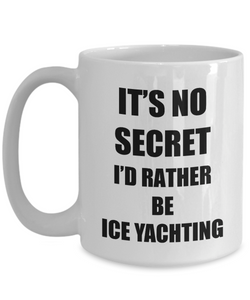 Ice Yachting Mug Sport Fan Lover Funny Gift Idea Novelty Gag Coffee Tea Cup-Coffee Mug