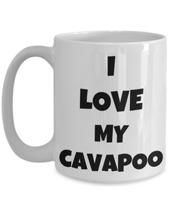 I Love My Cavapoo Mug Funny Gift Idea Novelty Gag Coffee Tea Cup-Coffee Mug
