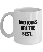 Load image into Gallery viewer, Dad Jokes Mug Best Joke Funny Gift Idea for Novelty Gag Coffee Tea Cup-Coffee Mug