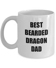 Load image into Gallery viewer, Bearded Dragon Dad Mug Lizard Lover Reptile Funny Gift Idea for Novelty Gag Coffee Tea Cup-Coffee Mug
