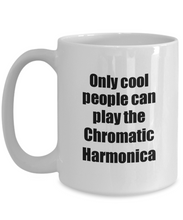 Load image into Gallery viewer, Chromatic Harmonica Player Mug Musician Funny Gift Idea Gag Coffee Tea Cup-Coffee Mug