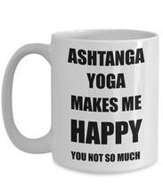 Load image into Gallery viewer, Ashtanga Yoga Mug Lover Fan Funny Gift Idea Hobby Novelty Gag Coffee Tea Cup-Coffee Mug