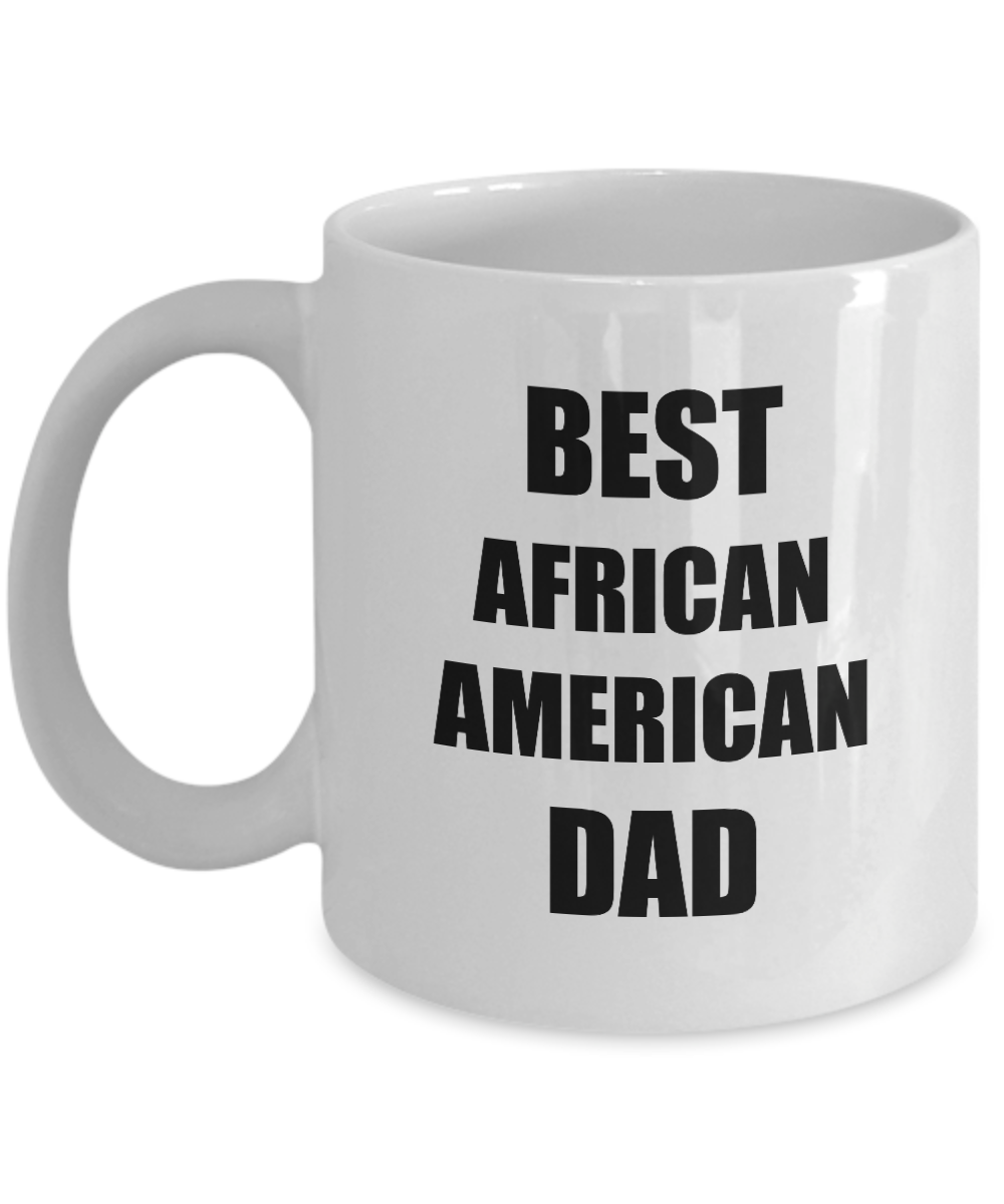 African American Dad Mug Funny Gift Idea for Novelty Gag Coffee Tea Cup-Coffee Mug