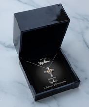 Load image into Gallery viewer, Being My Nephew Necklace Funny Present Idea Is The Only Gift You Need Sarcastic Joke Pendant Gag Sterling Silver Chain With Box-Precious Jewelry