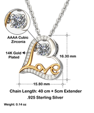 Load image into Gallery viewer, Thanks To Be My Female Necklace Funny Gift If You Were Not There No One To Laugh At Pun Pendant Sterling Silver Chain With Box-Precious Jewelry